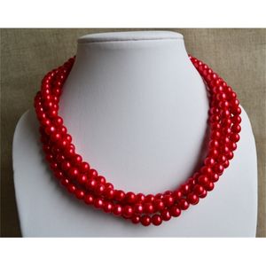 Varış Chokers Kolye Kadın Collier Collares Maxi Çek Inci Boncuklu Moda Takı