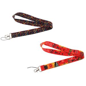 10st / lot J2209 Firemen Lanyard Keychain Lanyards För Keys Badge ID Mobiltelefon Rope Neckrems Tillbehör Gåvor