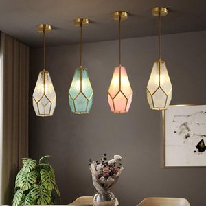 Lampy wiszące Nowoczesne mody światła Dekoracja mebli do jadalni Łazienka kuchnia Różny kształt Dwa kolory