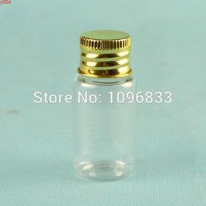 Wholesale liquid storage bottles for sale - Group buy 10ML Plastic Bottle with Golden Aluminium Screw Cap Empty Cosmetic Liquid Oil Storage Bottle CC Gold Metal Lid Lothigh qty