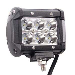 2022 neue 4 Zoll 18W 6LED wasserdichte IP67 Arbeitslicht LED-Scheinwerfer für LKWs Geländefahrzeuge LED-Leiste