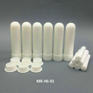 Wholesale tube set for sale - Group buy 100Pcs set Empty White Plastic Blank Nasal Aromatherapy Inhalers Tubes Sticks With Wicks For Essential Oil Nose Nasal Container