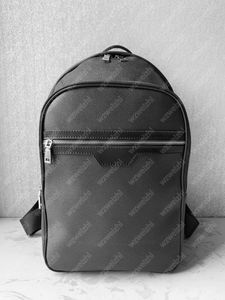 Black Brown Verificação Moda Duffel Bags Unisex Pu Couro Mulheres e Homens Bag Sacos de Escola Mochila Estilo Viagem Saco 5 Cores