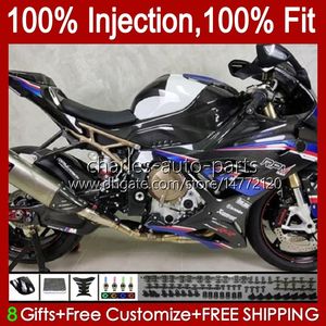 Инъекционные формы OEM обтекатели для BMW S-1000RR S1000 S 1000 RR S-1000 19-21 кузовные работы 21Но.14 S1000-RR S1000RR 19 20 21 22 S 1000RR 2019 2020 2021 завод черный 100% Bodys