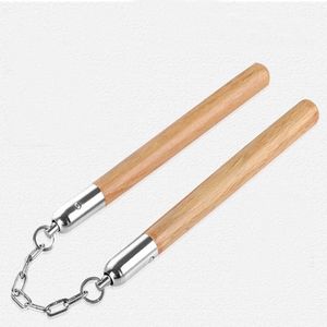 Мода New Kungfu Bruce Lee Nunchaku Wood Fitness Martial Arts, Stage Show Упражнения