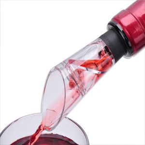 Schnell Rotwein Dekanter Bar Werkzeuge Belüfter Belüften Ausgießer Dekanter Tragbare Spiralbelüfter Ausgießer Filter Home Party JY0045