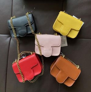 Baby handbag high quality Mini children's purse chain bag personality purses small square bags girls coin wallet