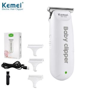 Kemei KM 1319 100 V-240 V Salon Professioneller Haarschneider, elektrischer Haarschneider für Babys, Geräuschreduzierung, wiederaufladbarer Haarschneider, USB-Ladegerät