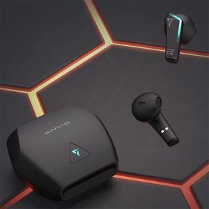 Jakość dźwięku Premium Fidelity Bezprzewodowe słuchawki stereo Sanag XPro Bezprzewodowe słuchawki douszne ezlok port
