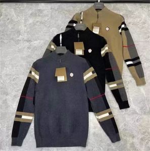 Mode mens hoodies stickning tröjor kvinnor avslappnad rund hals långärmad tröja par hög kvalitet tröja casual klädstorlek S-3xl