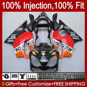 OEM Body for Honda CBR600F4I F4 I CBR600FS 01-03 Bodywork A6NO.5 CBR 600F4I 600 F4I FS CC 2001 2002 2003 CBR600 F4I 600cc 01 02 03 Fairing Rejuste Repsol Laranja