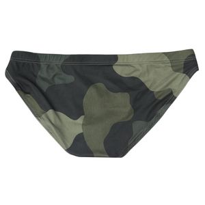 Underbyxor Man Camouflage Briefs Låg midja Andningsbara sömlösa trosor Mäns Underkläder Fashion Gays Knickers Male Shorts