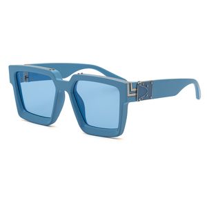 Vendita MILLIONAIRE Occhiali da sole Full Frame Occhiali da vista vintage anti-UV Occhiali da vista polarizzati Occhiali da sole grandi quadrati per oro lucido Vendita calda Designer da donna Occhiali da sole all'ingrosso