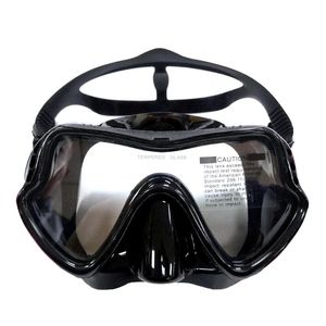 Professional Underwater Scuba Diving Hunting Mask Anti-fog Goggles Snorkel Set Wide Vision Watersports Swimming Equipment Masks