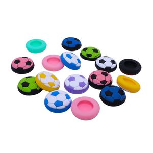 Piłka nożna Silikonowa kciuk Grip Joystick Cap Okładka dla PS5 PS4 Xbox One Series X s Gamepad Rocker Caps DHL FedEx EMS Bezpłatny statek