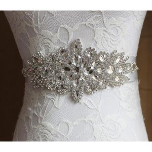 Cintos da moda Strass cinturão de cristal de noiva Bridal Diamo