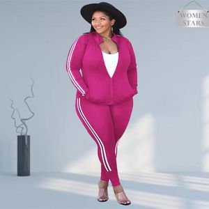 Plus Size Tracksuits Sets Women's Sweatsuits Winter Clothes Tracksuit 2 Piece Outfits Sweatshirt Sweatpants 2021 Wholesale Drop