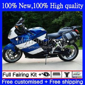 FAININGS KIT FÖR BMW K 1200S K1200 S K 1200 S K1200S 05 06 07 08 09 10 Kroppsarbeten 4NO.34 K1200-S 05-10 K-1200S 2005 Vitblå Ny 2006 2007 2008 2009 2010 Fullständig kropp + Tankskydd