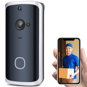 H8 Smart Doorbell Camera Wifi Chiamata senza fili Citofono Video-Eye Appartamenti Campanello per porte Telecamere di sicurezza domestica M12