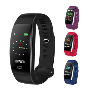 Smart armband Blood Oxygen Monitor Smart Watch GPS Vattentät Sova Monitor Fitness Smart Wristwatch Call Alarm för iOS iPhone Android