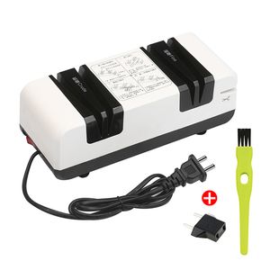 Multi-Function Knife Sharpener 220V Electric House Fast Sharpener Automatisk kvarn Kök Grindsten EU-kontakt