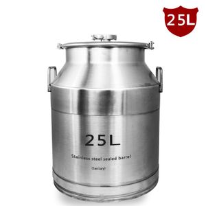 Edelstahl-Braubottich-Fermenter mit 25 Liter Fassungsvermögen, große Weinlagerfässer, Gärkessel