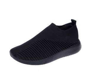 Mulheres Knit Sock Sapato Paris Designer Sneakers Plataforma Plana Lightweight Trainers High Top Quality Malha confortável sapatos casuais 7 cores 010