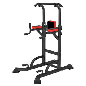 Multifunzione Power Tower Station Barre orizzontali Pull Up Altezza regolabile Allenamento della forza Allenatore Home Gym Attrezzature per il fitness Sport Rack Arm Training Machines