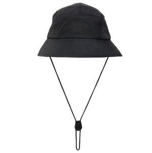 New Style Bucket Hat Foldable Fisherman Hats Unisex Outdoor Sunhat Hiking Climbing Hunting Beach Fishing Caps Adjustable Men Draw String Cap 11