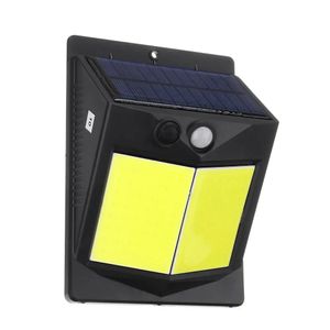 96 COB Solar Power Light PIR Motion Sensor Security Outdoor Garden Wall Lamp