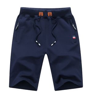 Men's Summer Breeches Shorts Cotton Casual Bermudas Black Men Boardshorts Homme Classic Brand Clothing Beach Male 210713