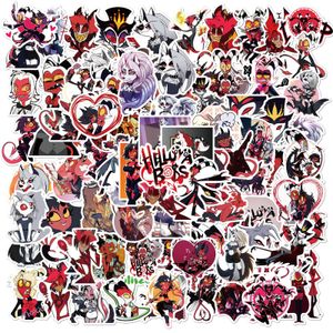 100 PCS Mixed Evil boss Animation Graffiti Skateboard Stickers For Car Laptop Pad Bicycle Motorcycle PS4 Phone Luggage Decal Pvc guitar Fridge