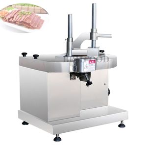 Máquina de corte de carne de carneiro automático comercial cortando carne fresca floco de carne de porco carne de carne de porco fatia de peito de carne fabricante