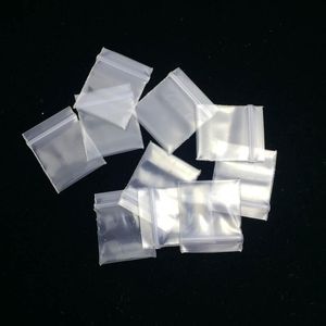 2021 Herb 100 st / lot 2.5x3cm 100pcs / pack 1010 Smycken Reclosable Plast Poly Clear Bags