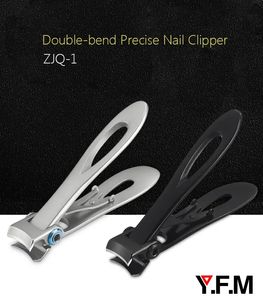 Y.F.M® ZJQ-1 Dual-Bend Nail Clipper Finger palec palenia Cutter Picker Manicure Pedicure Narzędzia Zestawy - Silver