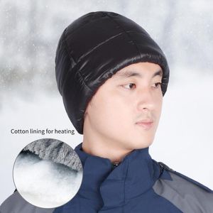 Cykelkapslar Masker MTB Bike Headwear Firm Hemming Cap Lättviktig applikation Användbar Unisex Winter Nap Plush Hat