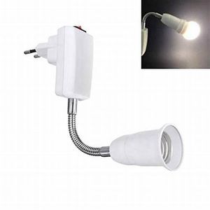 All Direction Extension Lamp Bases Adapter Extender E26 / E27 Fixtures Socket Converter Bulb Block Desk