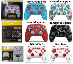 Wholesale ps3 controller bluetooth resale online - 6 Colors Wireless Controller Bluetooth Hand Game Controllers Vibration Joystick Gamepad for Switch PRO N SL PS3 factory price