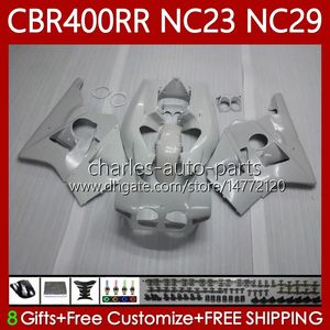 KIT BODY PER HONDA 400CC CBR400 RR NC23 CBR 400 RR NC23 CBR 400 RR CC NC29 88-99 PERLA BODYWORY BODYWORK 65NO.7 CBR400RR 88 89 90 91 92 93 CBR 400RR 1988 1989 1990 1991 1992 1992 1992 carenatura OEM