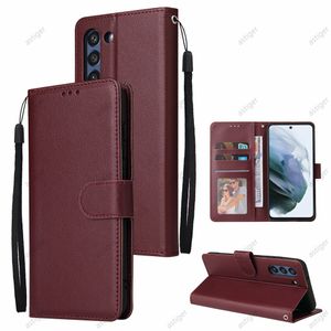 Brieftaschen-PU-Leder-Handyhüllen mit Kartensteckplatz, Fotorahmenständer für Samsung Galaxy J8 J7 J6 J5 J4 J3 J2 Prime A9 A8 A7 A6 Plus