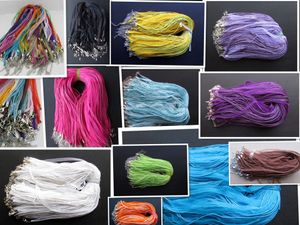 necklace chains snow yarn rope cowhide necklaces mix color Length 45+5cm