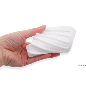 Non-slip Silicone Soap Dish Holder Flexible Soap Dishes Plate Holders Tray Soapbox Container Storage Bathroom Accessories RRD12823