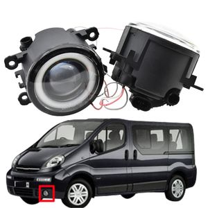 Şekillendirici Melek Göz Ön Tampon LED Lens Lambası DRL 12 V H11 Sis Işık Renault Kangoo Grand 2007--2015