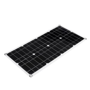 100W 18V Dual USB Solar Panel -Battery Cell Module Car Outdoor Charger 1Pcs