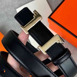 Belt Womens High Quality Genuine many Color optional fashion Cowhide Belt for Mens Belt 24mm with gift box HJ4