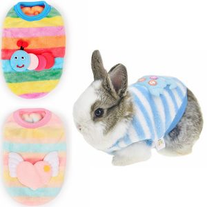 Ferret Clothes Rabbit Costume Bunny Chihuahuas Dog Apparel Caterpillar Unicorn Dog Clothing Soft Comfortable Pets Vest for Kitten Pig Puppy 2XS Pink