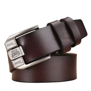 NO.ONEPAUL 2021 top sal Genuine Leather For Men High Quality Buckle Jeans Belt Cow Casual Belts Busins Belt
