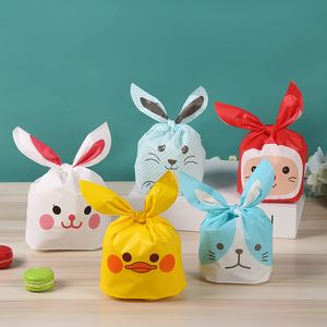 Candy Cookies Gift Wrap Packaging Bags rabbit design Baking Package Wedding Birthday Party Decoration Gifts Bag Present