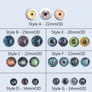 14mm-25mm OD Glass Terp Slurpers Pearls Smoking Marbles Colored Built-In Flower Style Beads For Beveled Edge Slurper Quartz Banger Nails Water Bongs Rigs