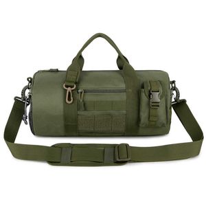 Kamuflaż Tactical Torba Na Ramię Gym Fitness Sport Mężczyźni Army Molle Torebka Wodoodporna Wojskowa Camping Polowanie Podróży Mochila Y0804